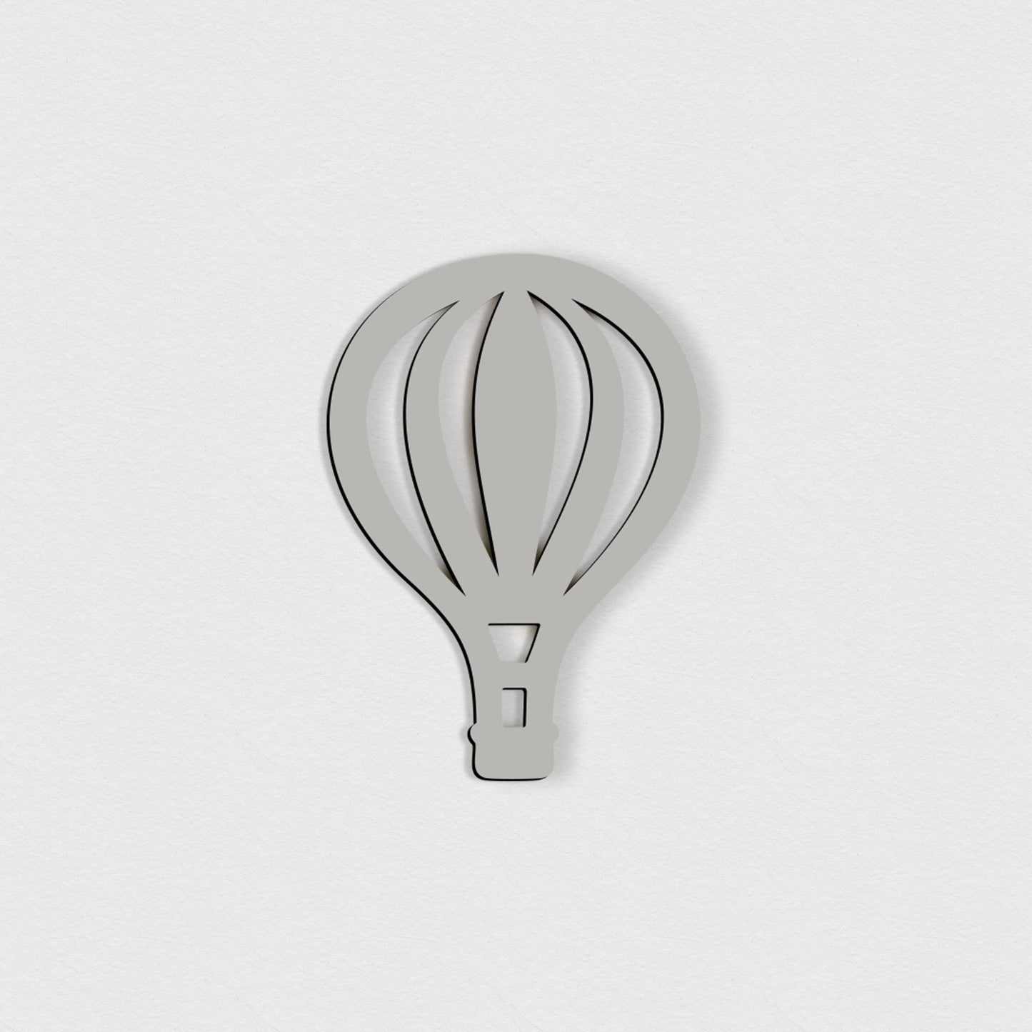 Selbstklebender Heißluftballon – 5 cm / 10 cm / 15 cm / 20 cm – Wanddeko für Kinderzimmer