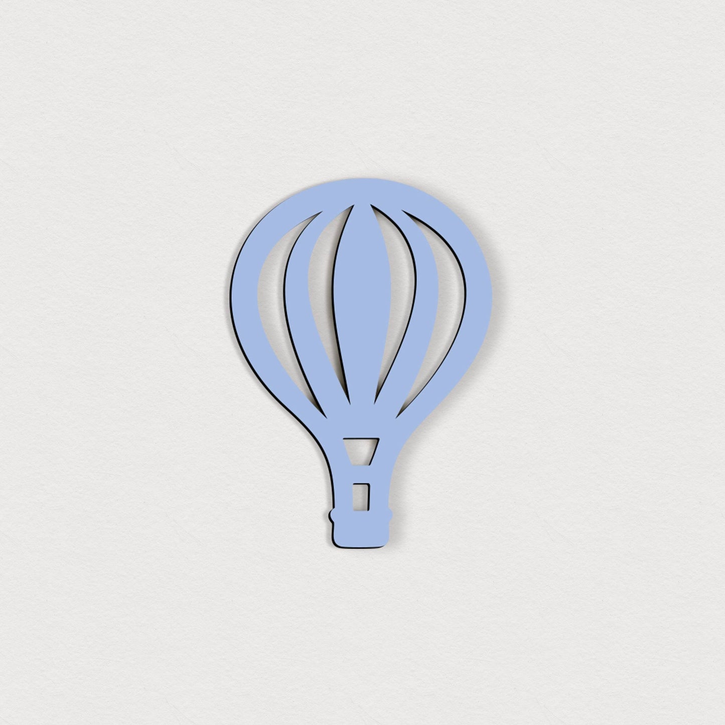 Selbstklebender Heißluftballon – 5 cm / 10 cm / 15 cm / 20 cm – Wanddeko für Kinderzimmer