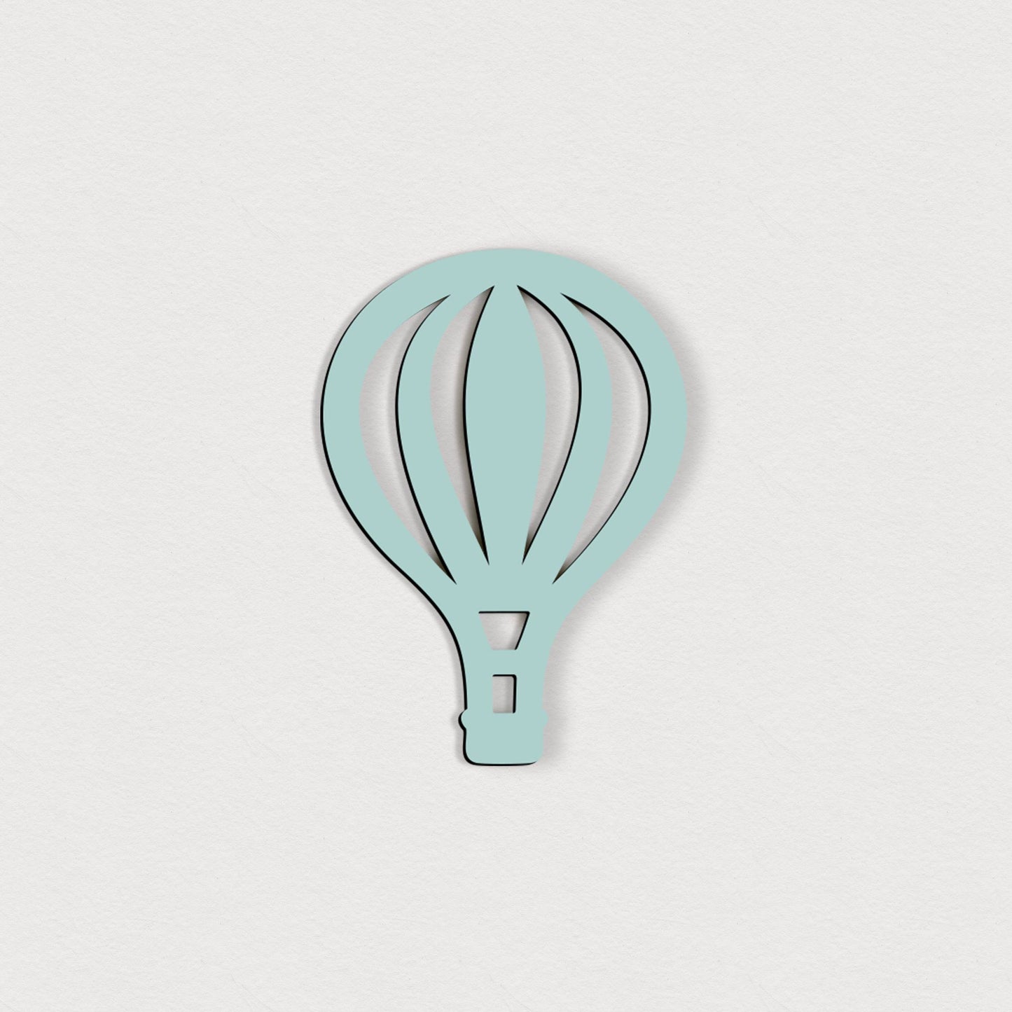 Selbstklebender Heißluftballon – 5 cm / 10 cm / 15 cm / 20 cm – Wanddeko für Kinderzimmer