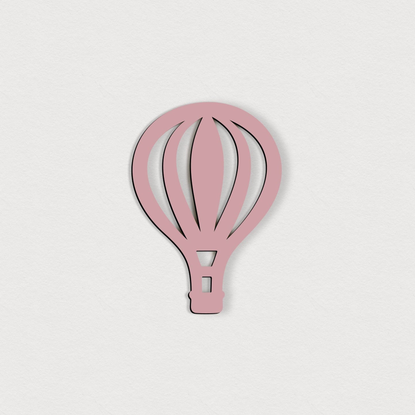 Selbstklebender Heißluftballon – 5 cm / 10 cm / 15 cm / 20 cm – Wanddeko für Kinderzimmer