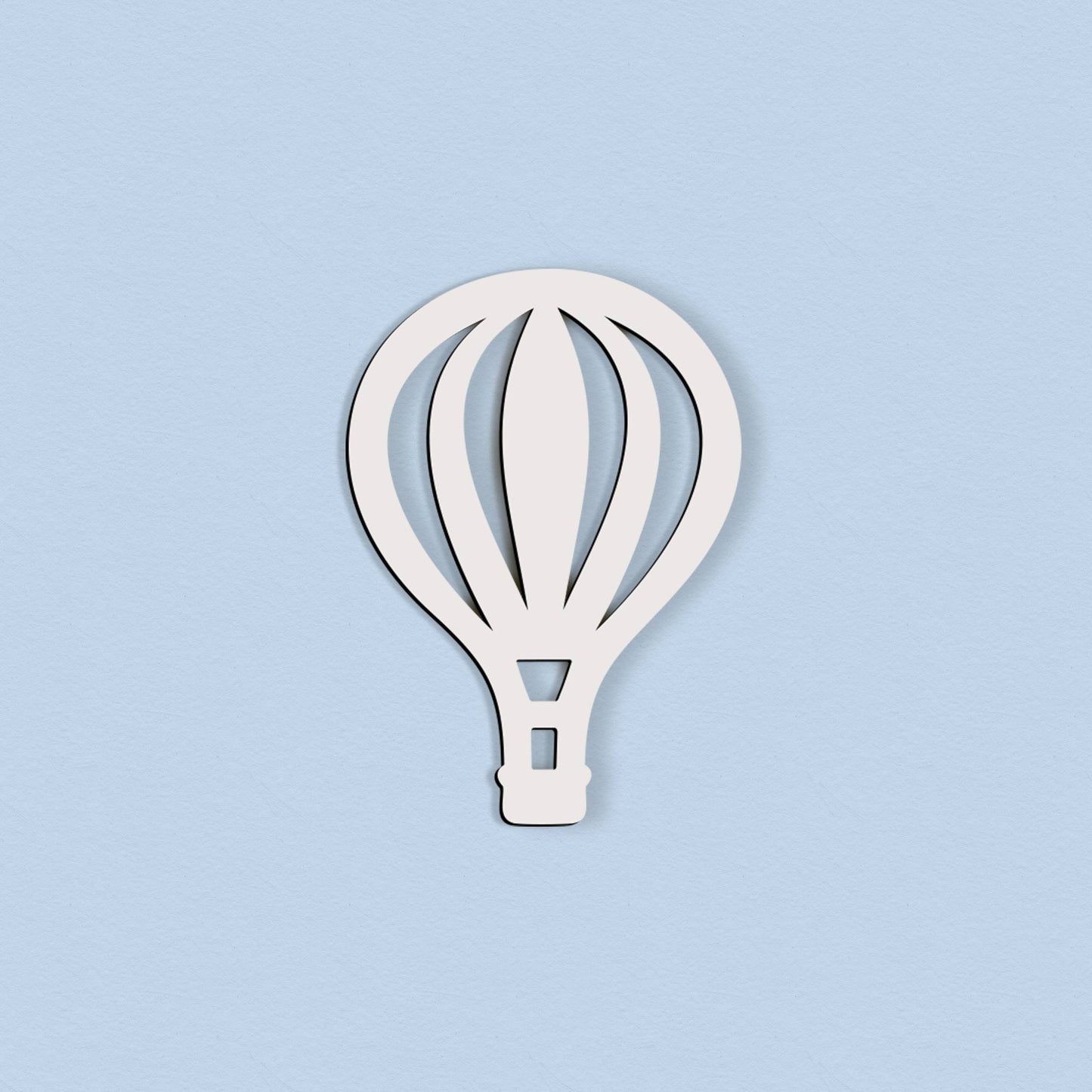 Selbstklebender Heißluftballon – 5 cm / 10 cm / 15 cm / 20 cm – Wanddeko für Kinderzimmer